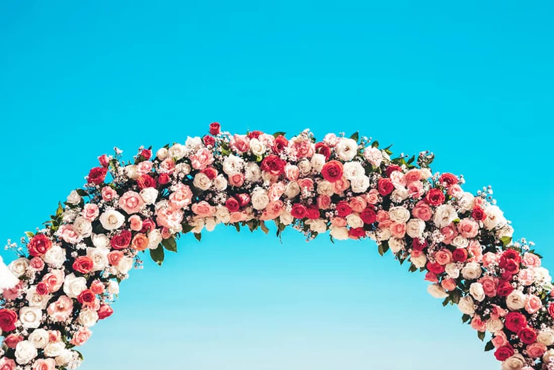 Floral Arches & Backdrops detail